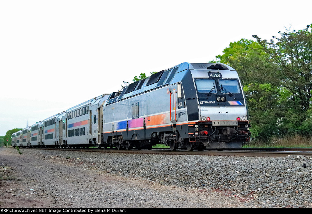 NJT 4526 on train 5150